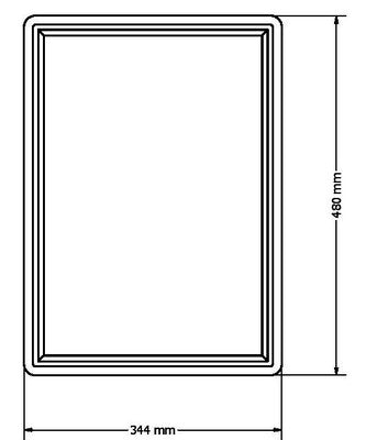 Tray 35 x 48cm - No Holes